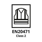 Oděvy s vysokou viditelností EN ISO 20471 CL2